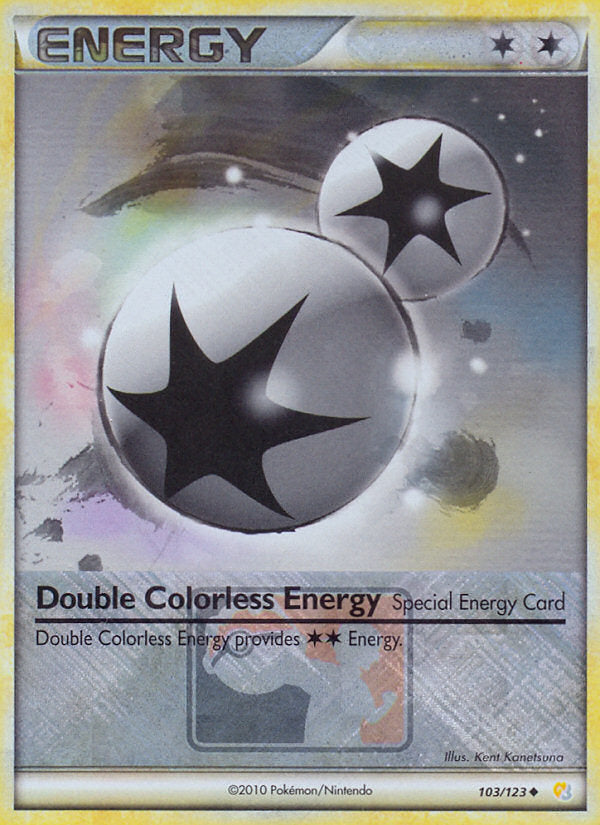 HeartGold SoulSilver Double Colorless Energy #103 League Promo